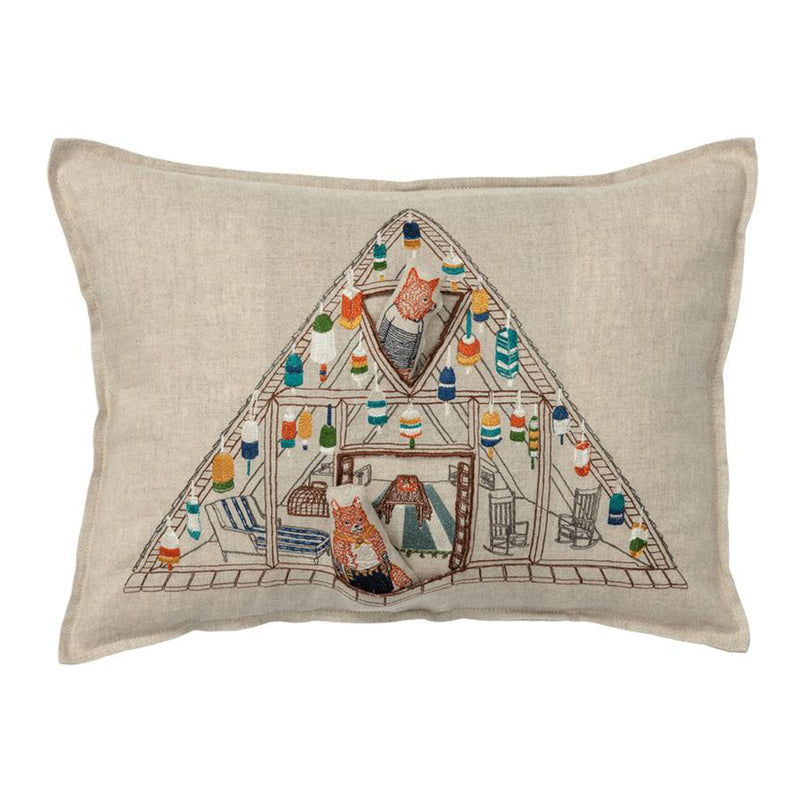 Pocket Pillow (Fox Beach Shack)