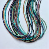 Tiny Gemstone Strand (Solid Color)