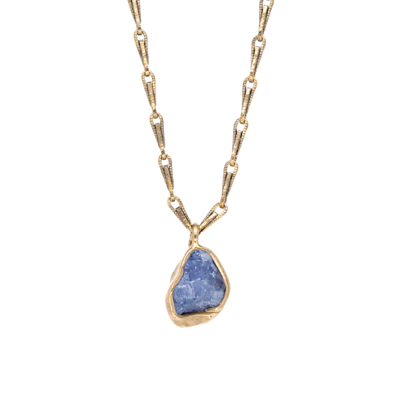 Guardian Pendant Necklace (Tanzanite)