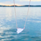 Heart Island Necklace