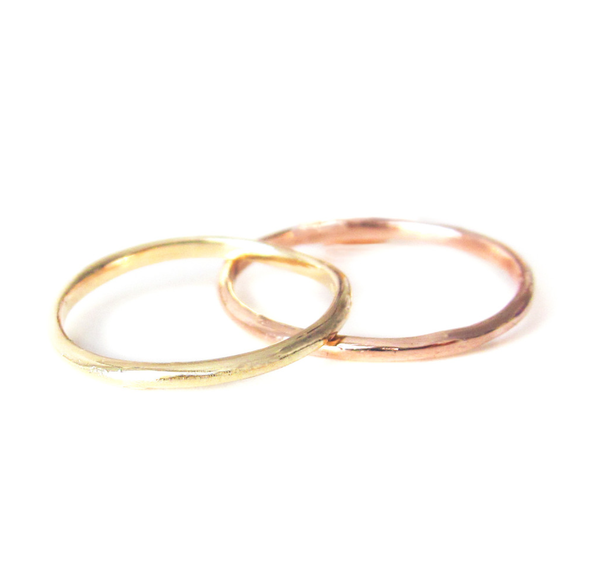 Horizon Ring in 14K Yellow Gold