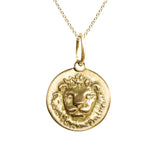 Leo Zodiac Charm in 18K Gold