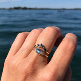 Tribe Labradorite Ring in 14K Yellow Gold