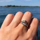 Tribe Labradorite Ring in 14K Yellow Gold
