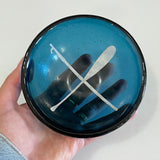 Small Glass Bowl (Boat Hook & Paddle)