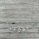 Herkimer Diamond Multistone Necklace