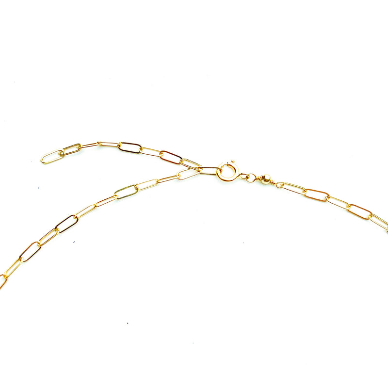 Rustic Diamond Briolette Multidrop Necklace in 14K Gold
