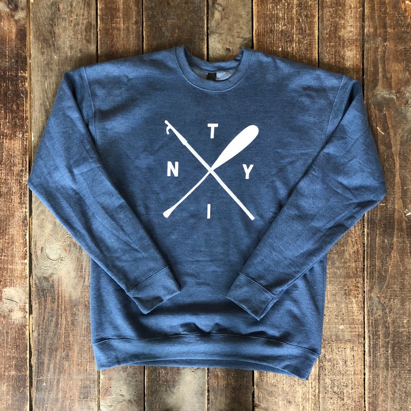 Boat Hook and Paddle Crewneck
