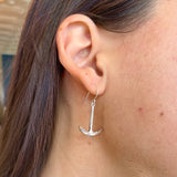 Large Anchor Earrings