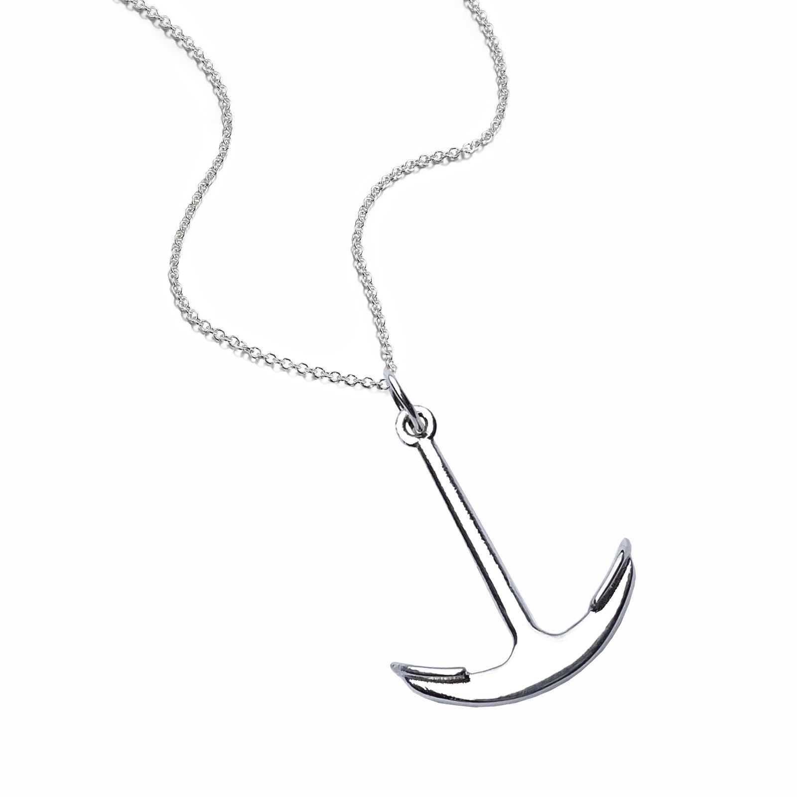 Large Anchor Necklace – The Golden Cleat