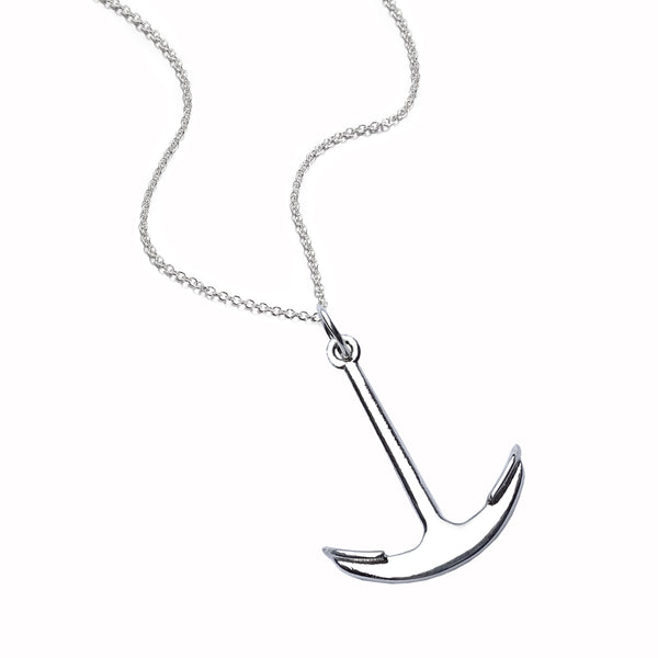Large Anchor Necklace – The Golden Cleat