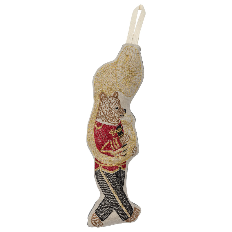 Marching Band Bear Ornament