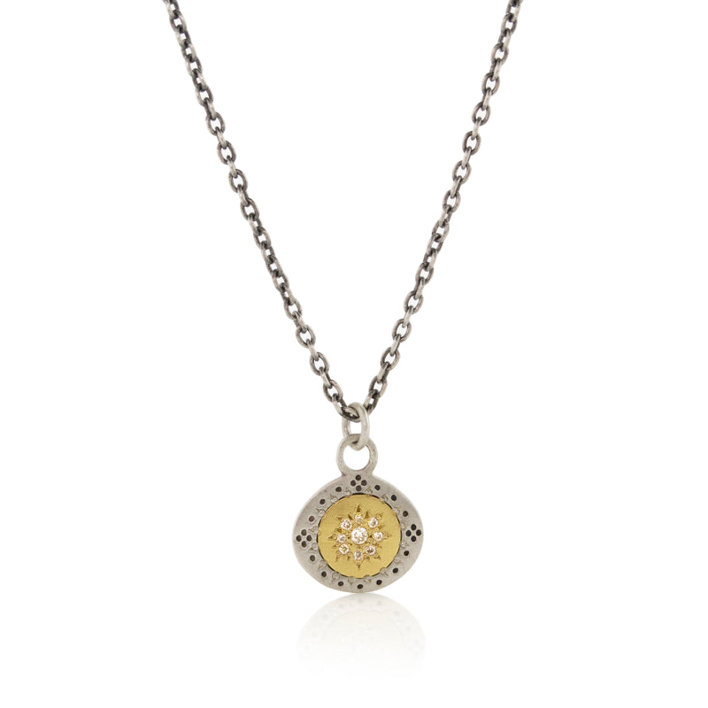 Diamond Seeds of Harmony Charm Necklace