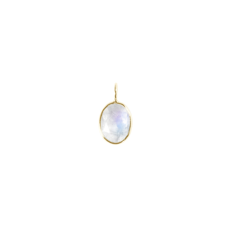 Organic Set Gemstone Charm