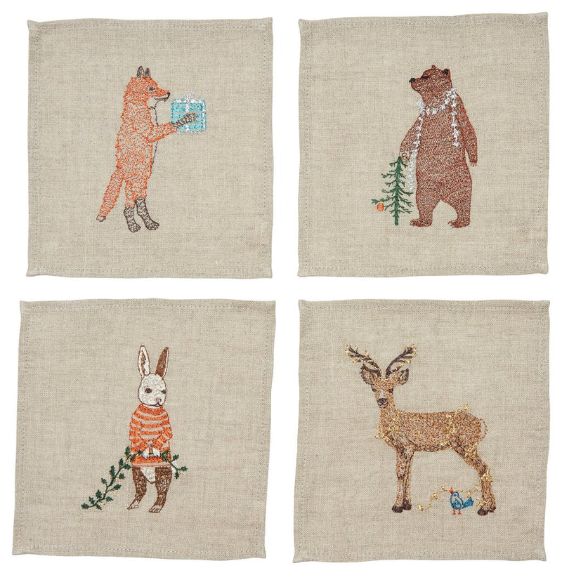 Holiday Cocktail Napkins