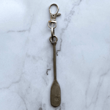 Paddle Pewter Keychain