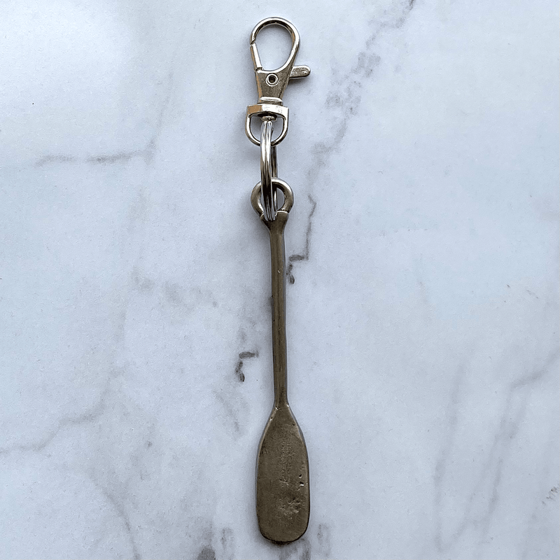 Paddle Pewter Keychain