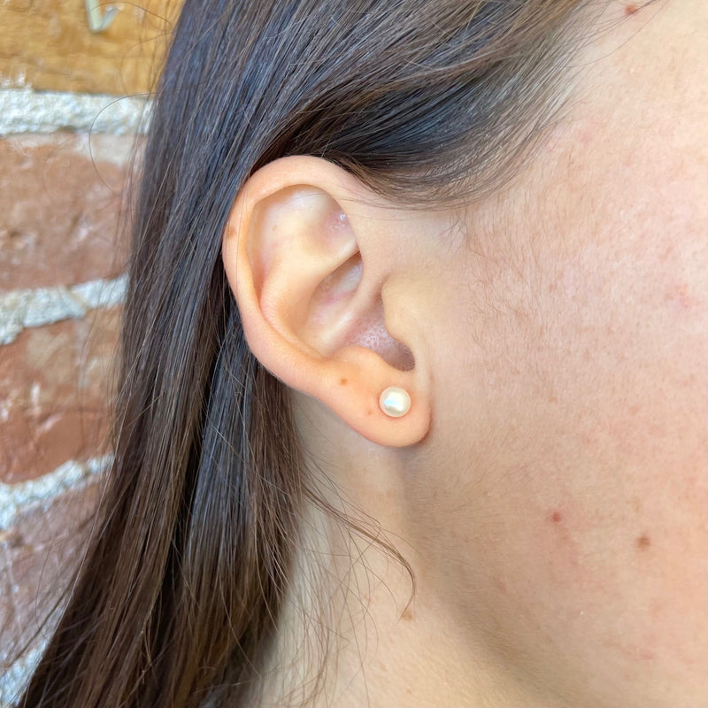 Freshwater Pearl Stud Earrings