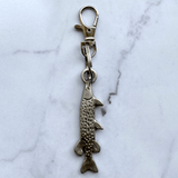 Pike Pewter Keychain