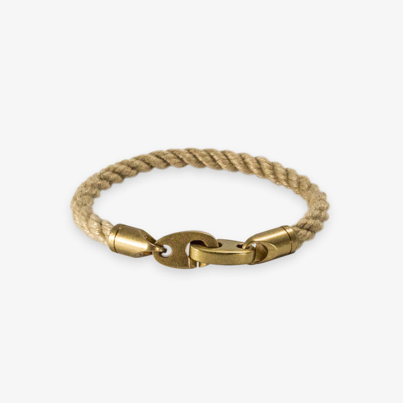 Journey Single Rope Bracelet (Wheat)