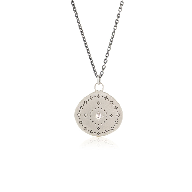 Nostalgia Pendant with Diamond Necklace