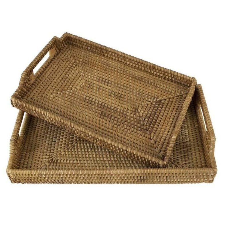 Wicker Serving Tray
