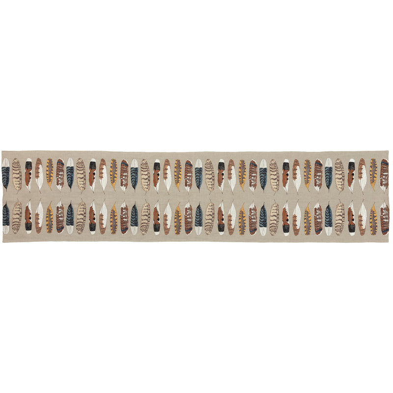 Feather Harmony Table Runner