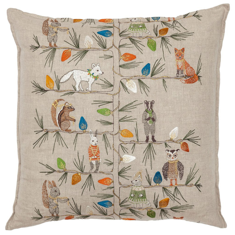Throw Pillow (Christmas Tree Trimmers)