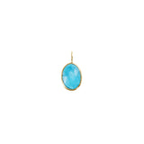 Organic Set Gemstone Charm