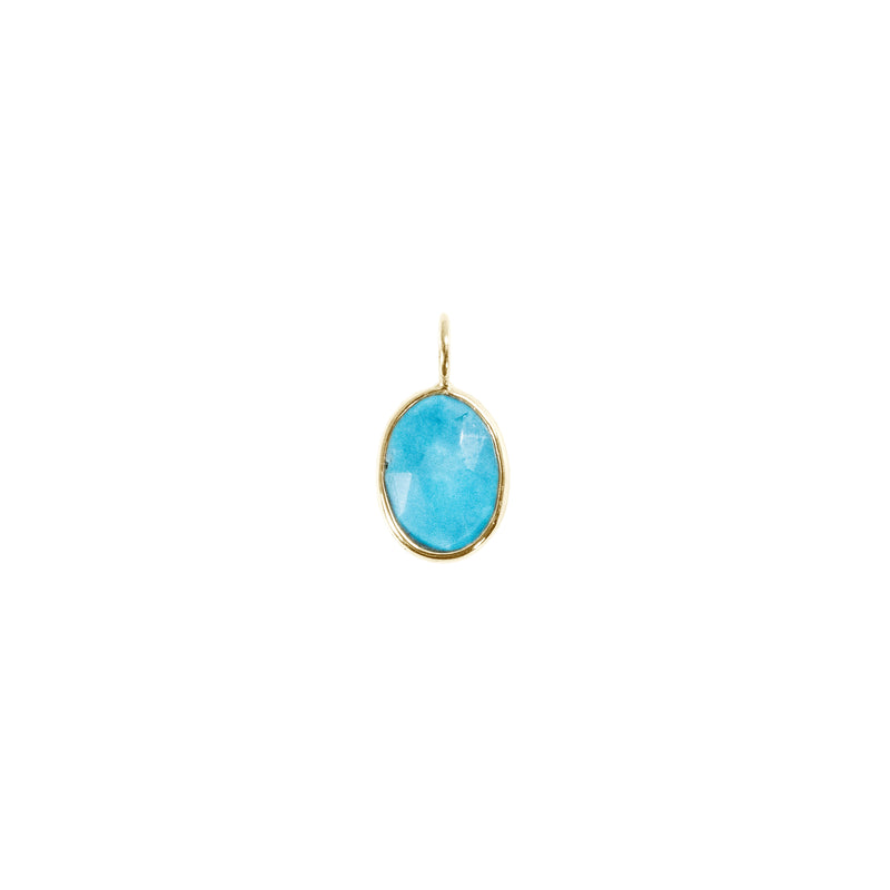 Organic Set Gemstone Charm