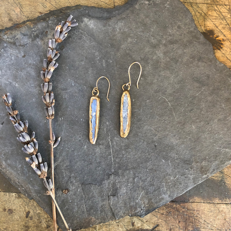 Waterfall Single Earrings (Kyanite)