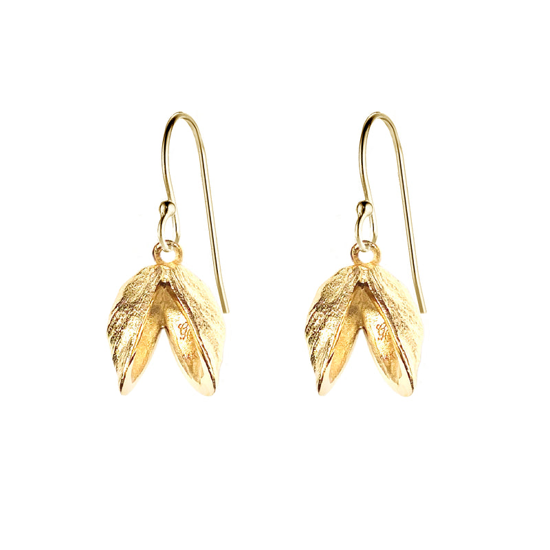 Double Zebra Mussel Earrings